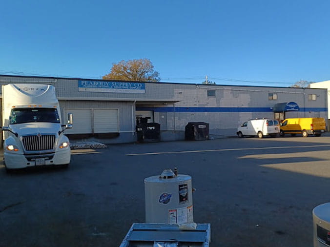 Peabody Supply Company loading dock area